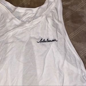 Open Flow Lululemon tank